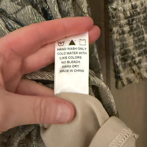 NWT Dress Forum Lurex Floral Dress - Picture 6 of 8